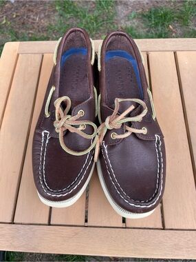 Sperry Brown Leather Boat Classic Boat Shoes